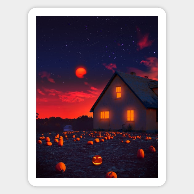 Trick or Treat Sticker by Yagedan